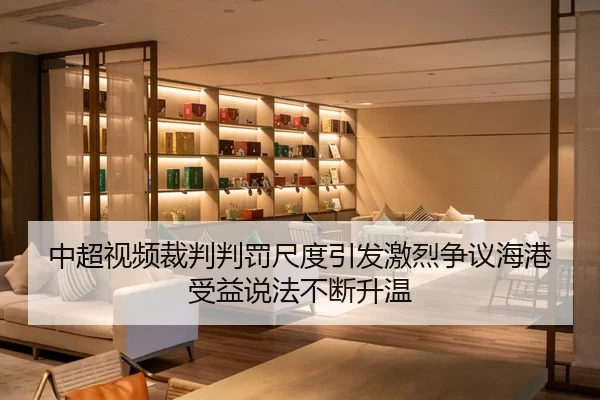 中超视频裁判判罚尺度引发激烈争议海港受益说法不断升温